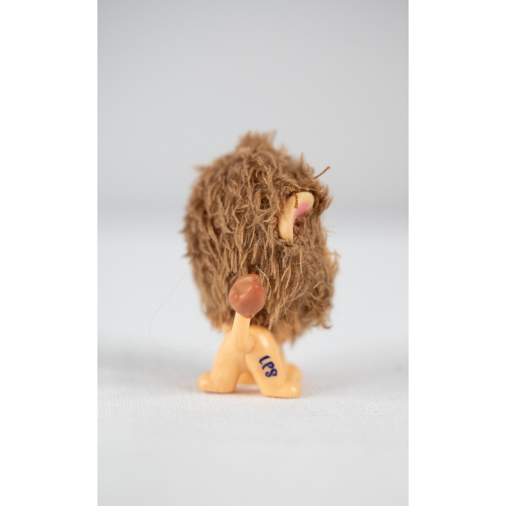 Hasbro Littlest Pet Shop Lion Toy LPS #2574 Fuzzy Mane Figure kidcore - Picture 2 of 5